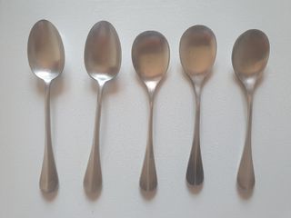 Cucchiaini grandi rivestiti in argento Broggi