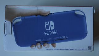 Custodia blu per Nintendo Switch Lite