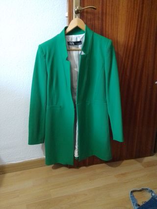 Chaqueta Zara verde - Talla L
