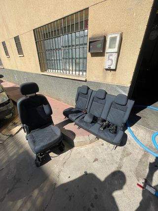 Asientos Peugeot Partner - Gris Oscuro