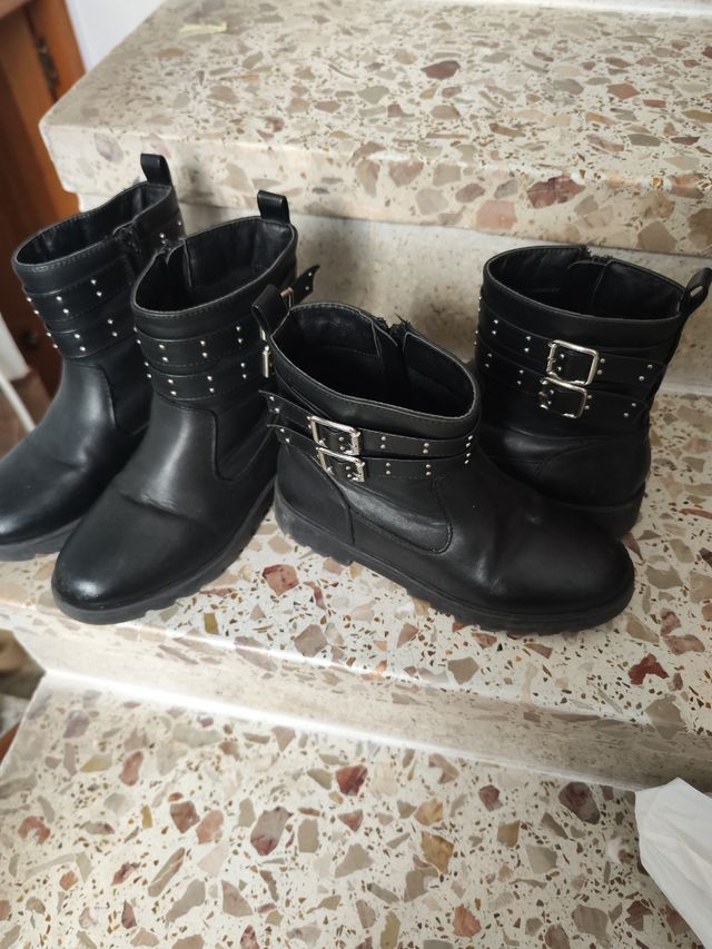 Botas niña negras -talla 36