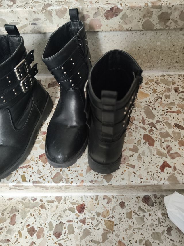Botas niña negras -talla 36