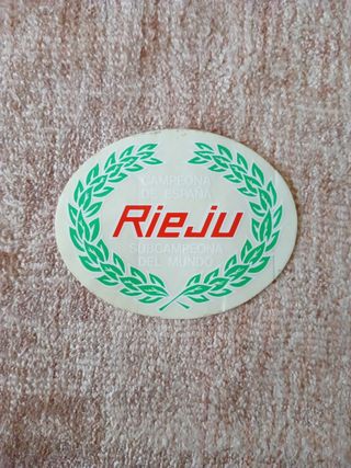 Pegatina Rieju: Campeona España