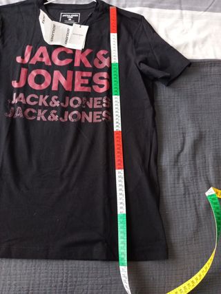 Camiseta Jack & Jones negra - Talla M