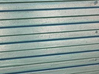 Puerta garaje hierro - Verde 3*3 metros 
