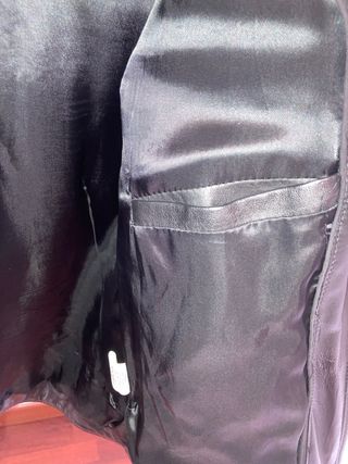 Giubbotto pelle Barone nero