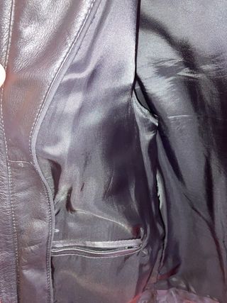 Giubbotto pelle Barone nero