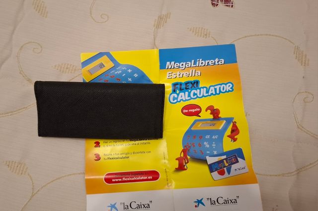 Calculadora Flexible infantil.Habla inglés.