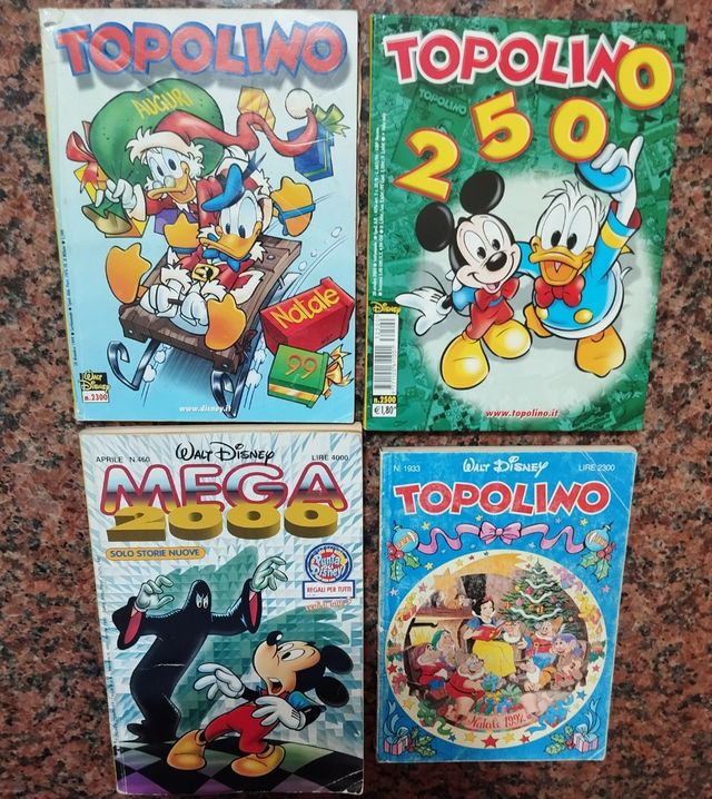 Lotto fumetti topolino