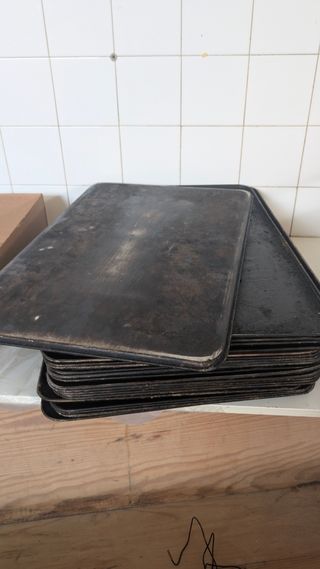 30 Bandejas Horno 60x40 - Metálicas
