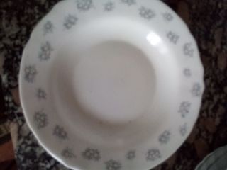 8 Platos Arcopal - Blancos con Rojo