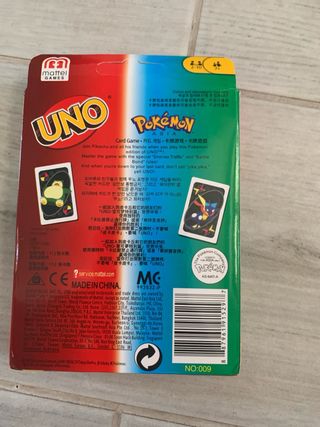 UNO Pokémon Asia - Gioco di Carte