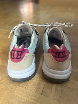 Mikakus - Zapatillas beige/rosa - Talla 40