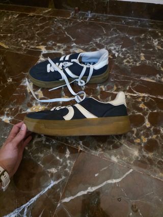 Zapatillas Stradivarius marino