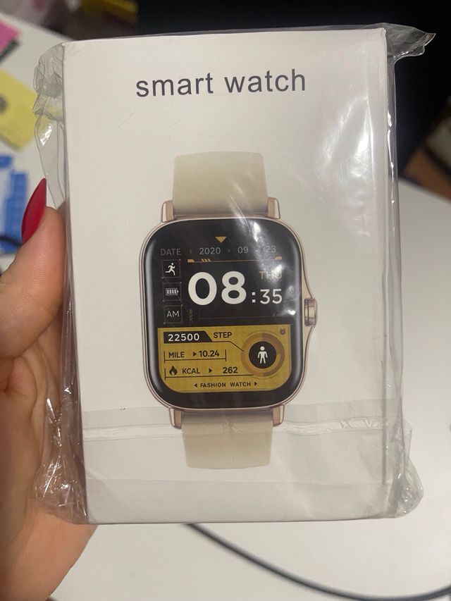 Smartwatch Quad Preto, Rose Gold ou Dourado