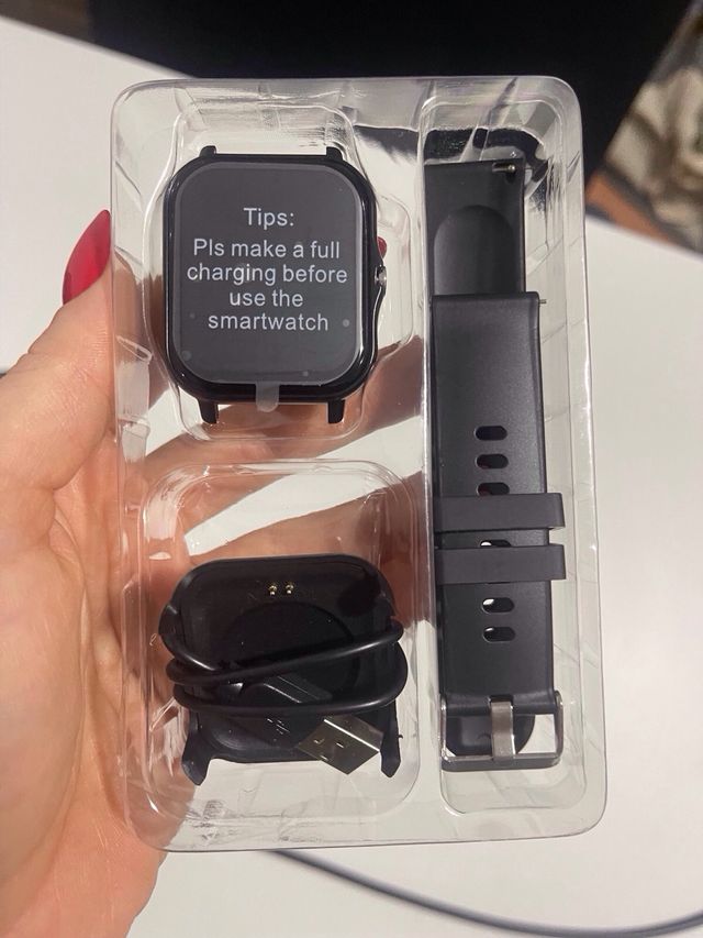 Smartwatch Quad Preto, Rose Gold ou Dourado