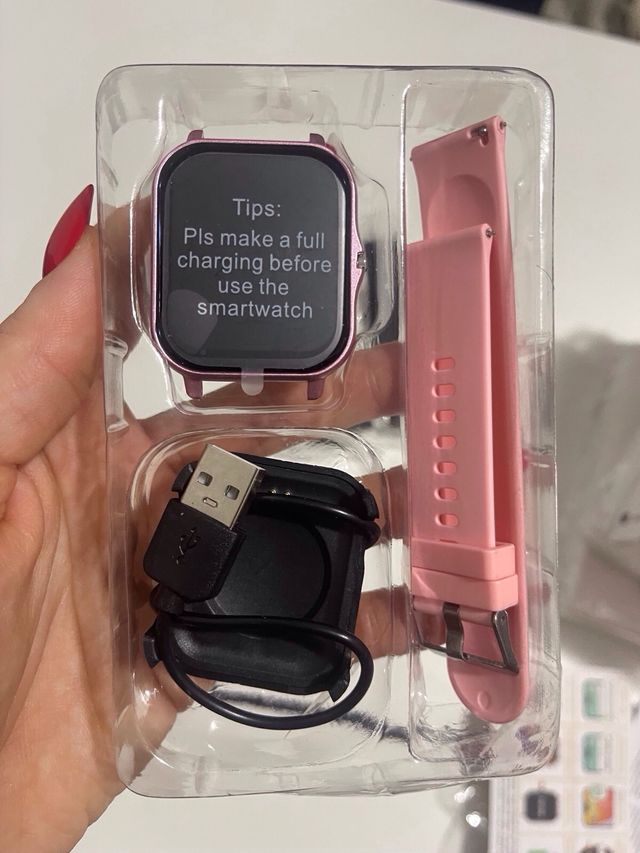 Smartwatch Quad Preto, Rose Gold ou Dourado