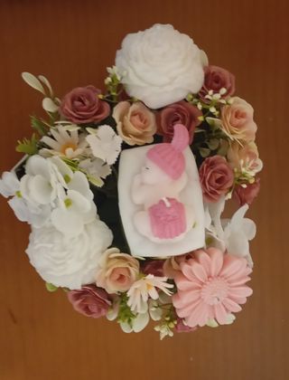 Centro de velas aromáticas nacimiento