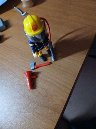 Playmobil Bombero con equipo
