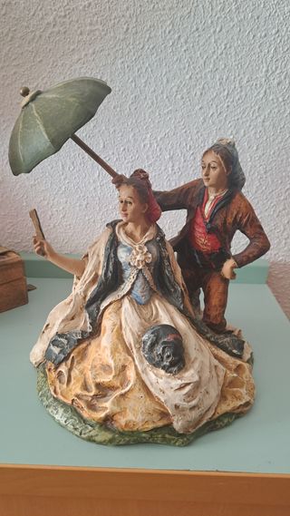 Figura decoración pareja