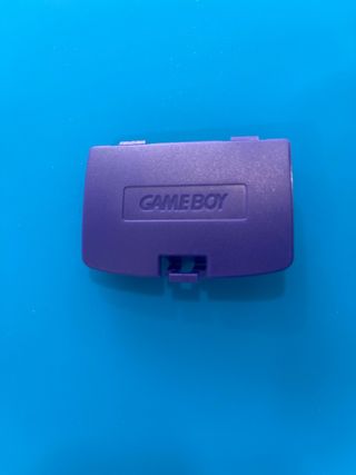 Game Boy Color: Tapa batería morada