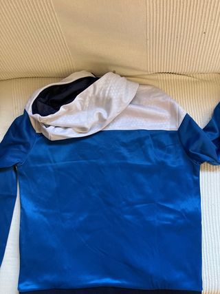 Chaqueta chándal niño | Azul-Verde
Talla 10 