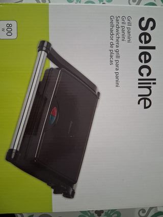 Sandwichera Panini 800W SIN ESTRENAR