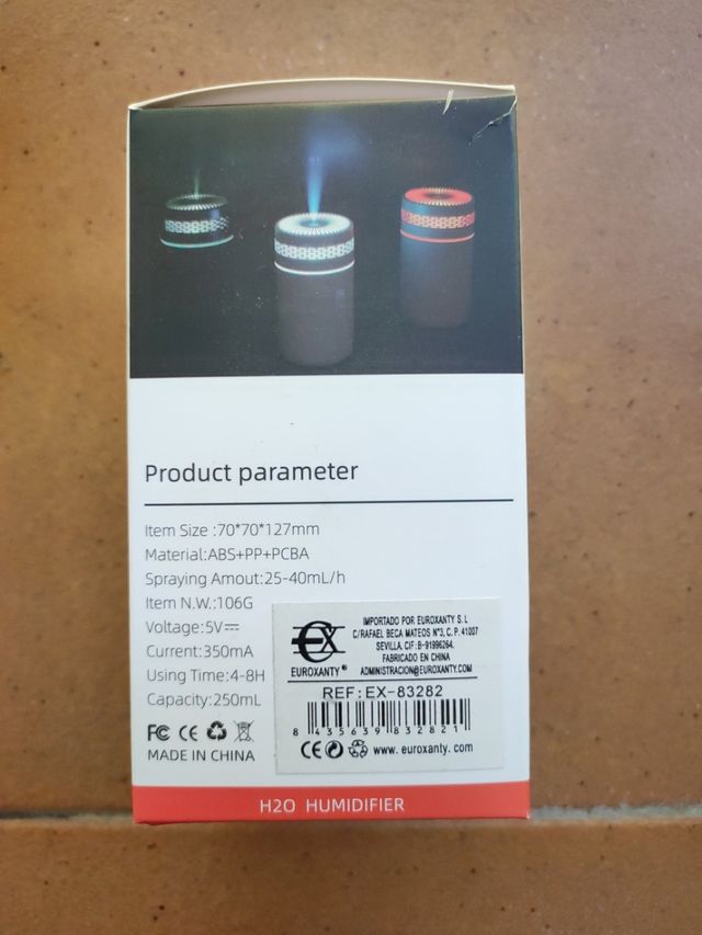 Humidificador Portátil - Nuevo