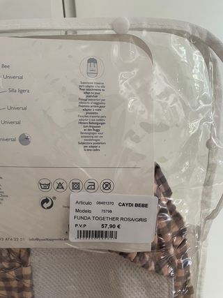 Funda de silla / colchoneta Pasito a Pasito 