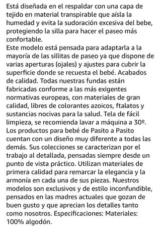 Funda de silla / colchoneta Pasito a Pasito 