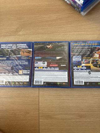 3 Juegos PS4 (PlayStation 4) precintados
