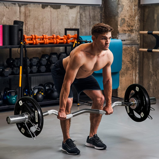 Set di 2 Dischi Pesi da 2x5/10/15/20kg in Acciaio 