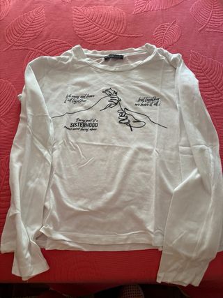 Camiseta manga larga Inside blanca