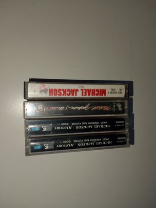 Cintas Michael Jackson: Thriller, Bad, History