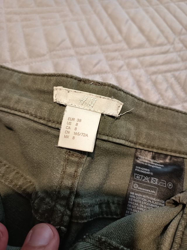 Shorts H&M verdi tg M