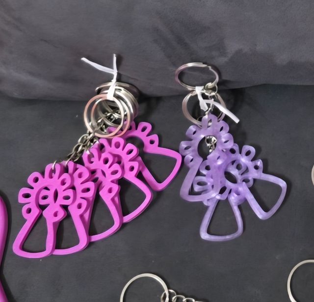 Llavero Virgen del Pilar 3D