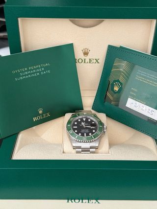 Rolex Submariner Date Verde 126610LV stickers 2025