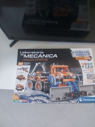 Juego Construcción Mecánica: 50 modelos Clementoni