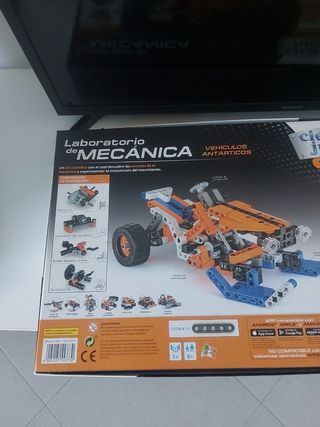 Juego Construcción Mecánica: 50 modelos Clementoni