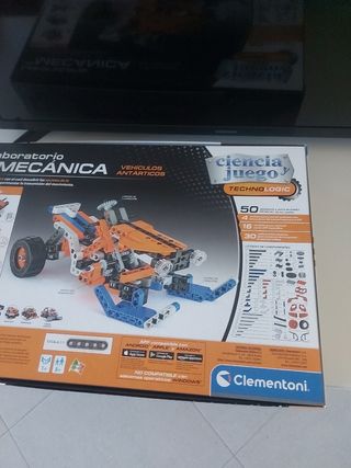 Juego Construcción Mecánica: 50 modelos Clementoni