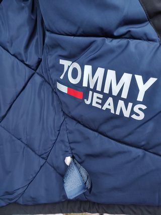 Giacca parka Tommy Jeans nera tg M