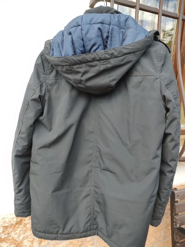 Giacca parka Tommy Jeans nera tg M