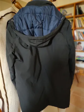 Giacca parka Tommy Jeans nera tg M