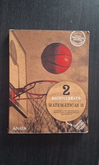 Matemáticas II 2°Bachillerato 