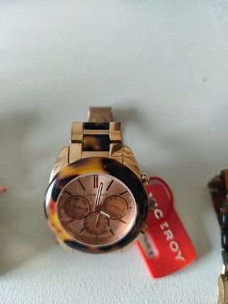 3 Relojes Viceroy mujer dorados
