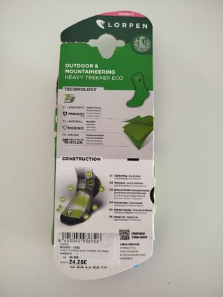 Calcetines Lorpen Heavy Trekker Eco S