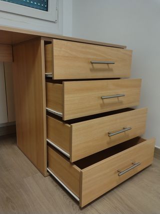 Mesa escritorio 4 cajones