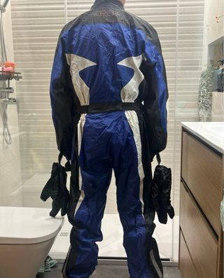 Mono agua moto vintage marca suomy