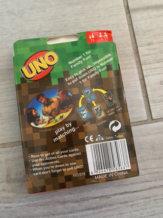 UNO Minecraft - Gioco di Carte