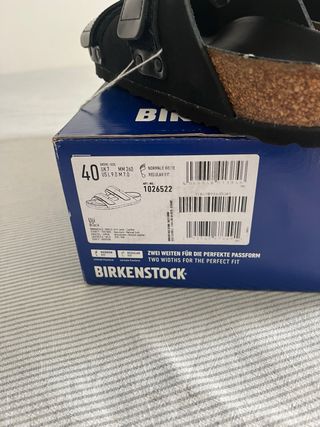 Birkenstock Arizona 40 - Piel Negra